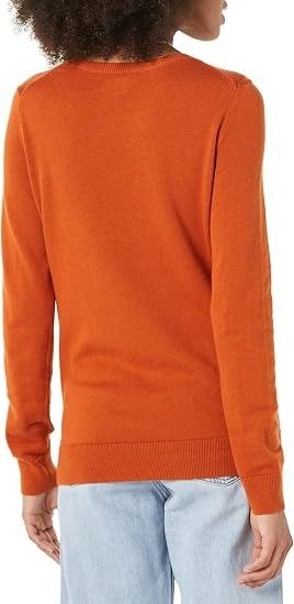 Orange Long Sleeve Sweater image 2